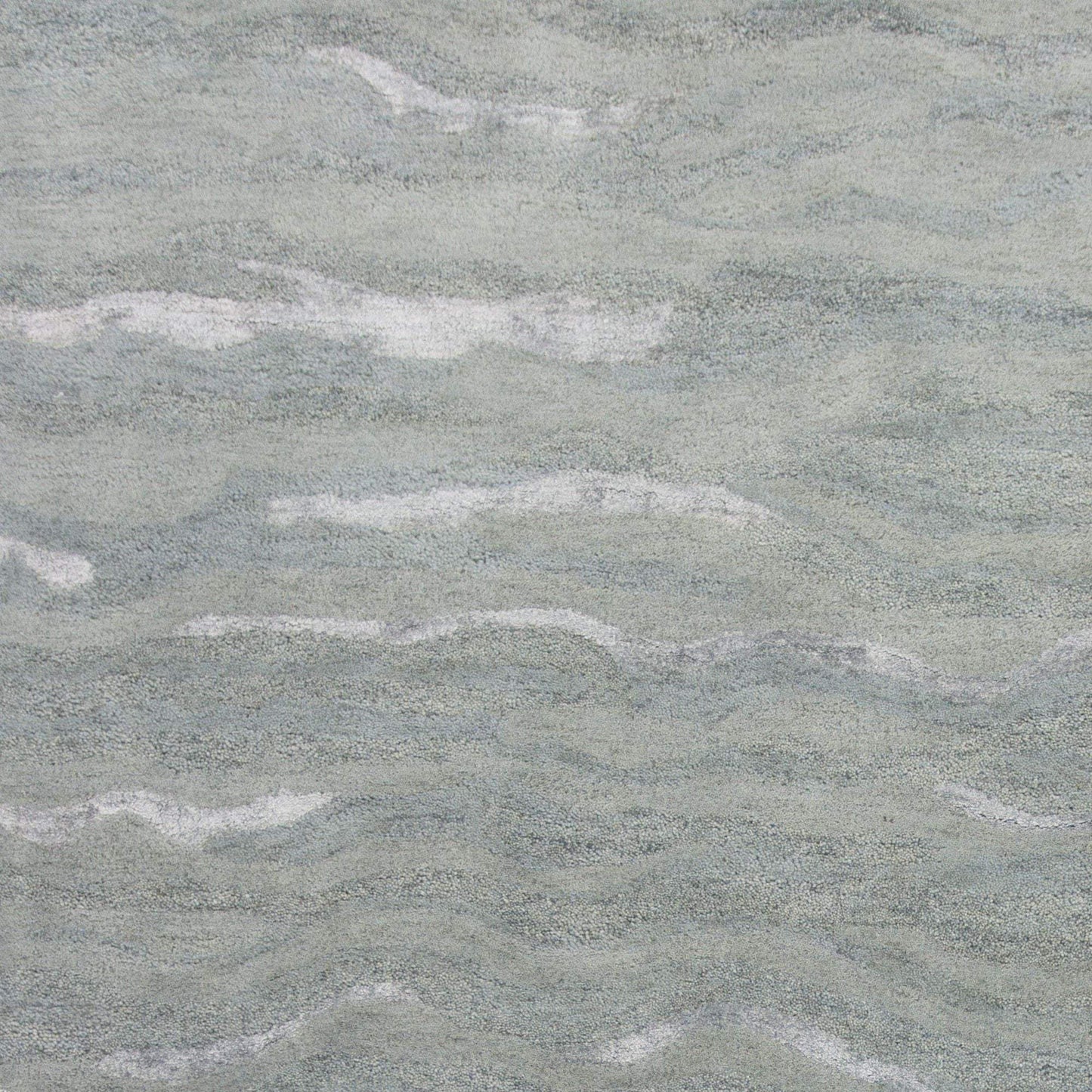 5' X 7' Slate Grey Hand Tufted Abstract Indoor Area Rug - Homeroots - Flyclothing LLC