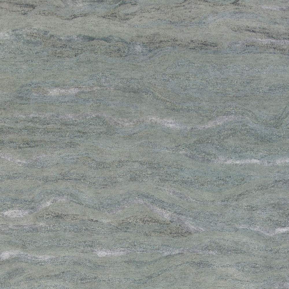 5' X 7' Slate Grey Hand Tufted Abstract Indoor Area Rug - Homeroots - Flyclothing LLC