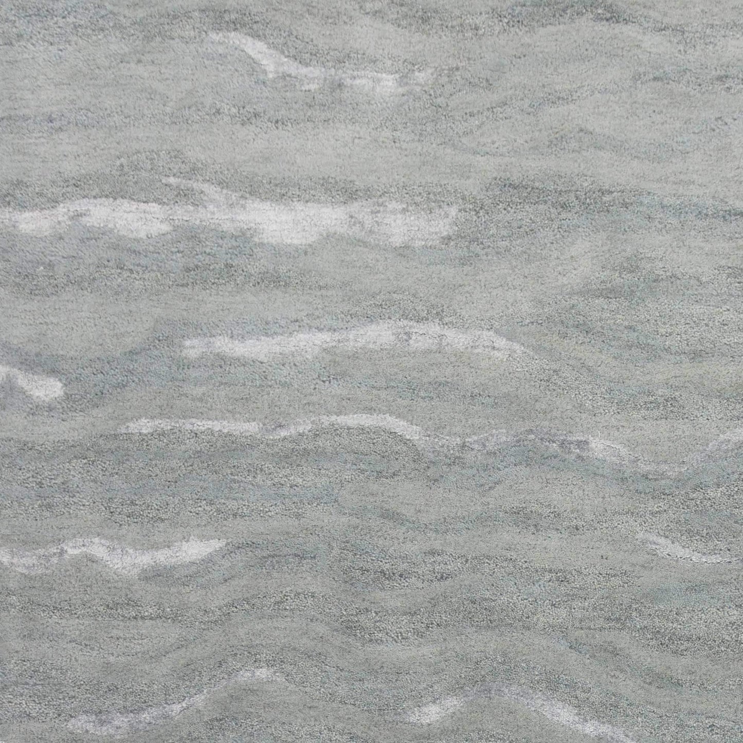 9' X 12' Slate Grey Hand Tufted Abstract Indoor Area Rug - Homeroots - Flyclothing LLC