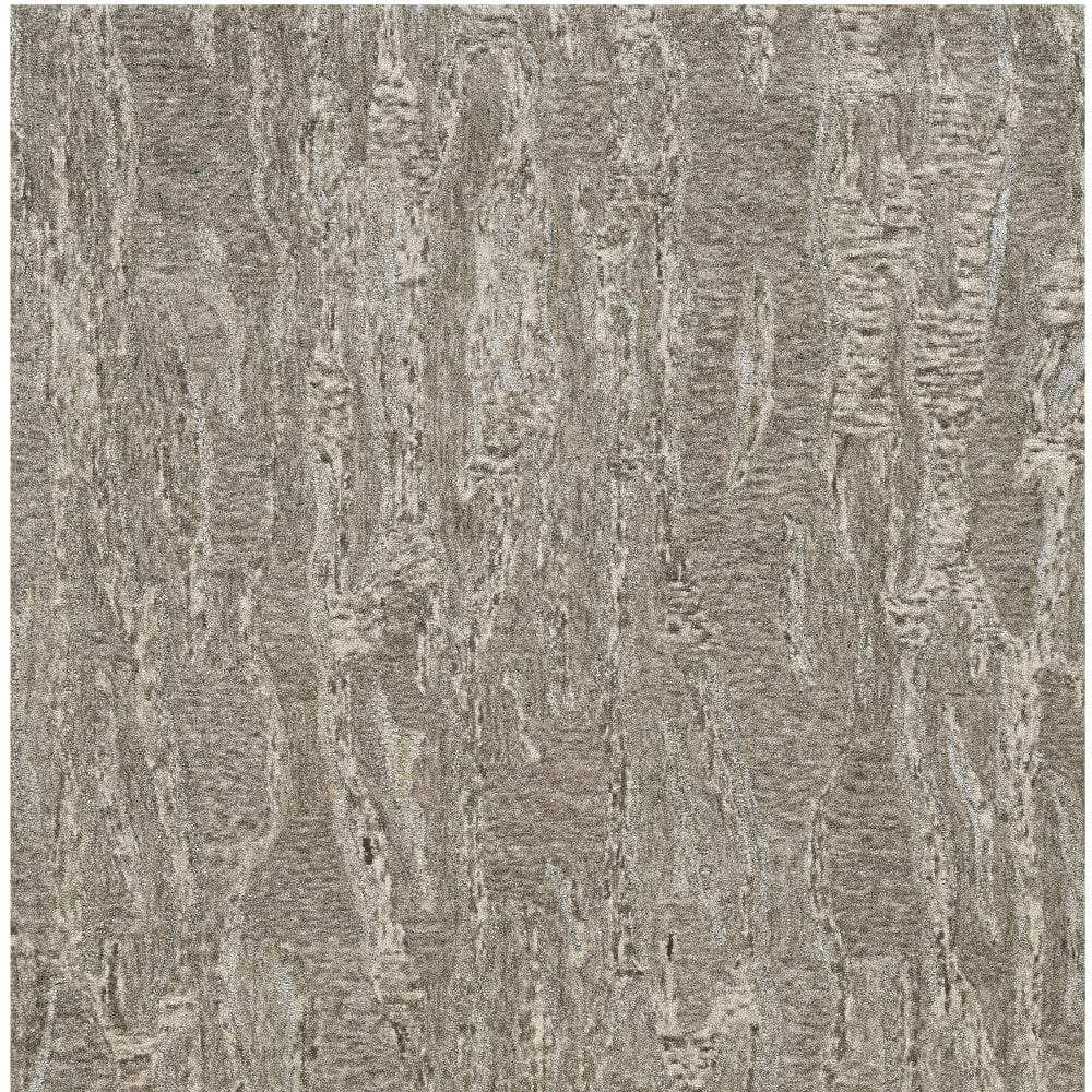 3' X 5' Sand Hand Tufted Abstract Indoor Area Rug - Homeroots - Flyclothing LLC