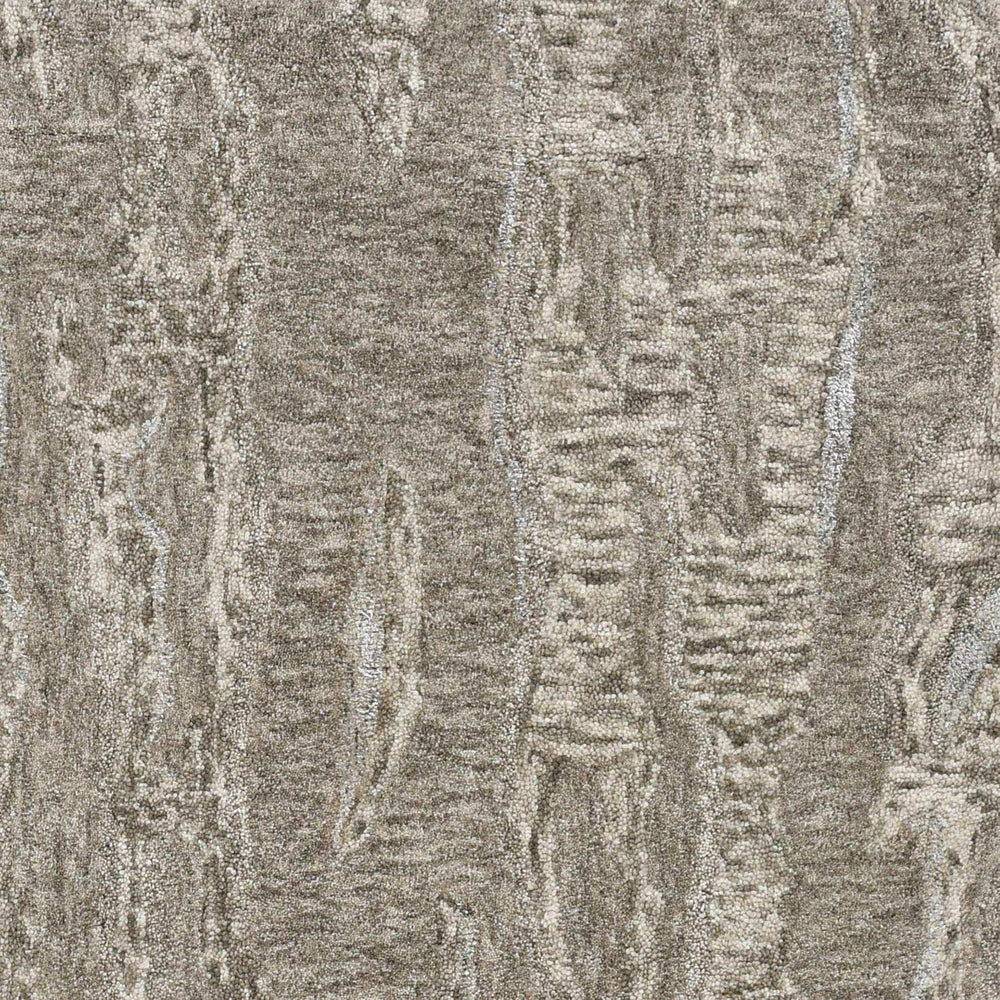 5' X 7' Sand Plain Wool Indoor Area Rug With Viscose Highlights - Homeroots - Flyclothing LLC