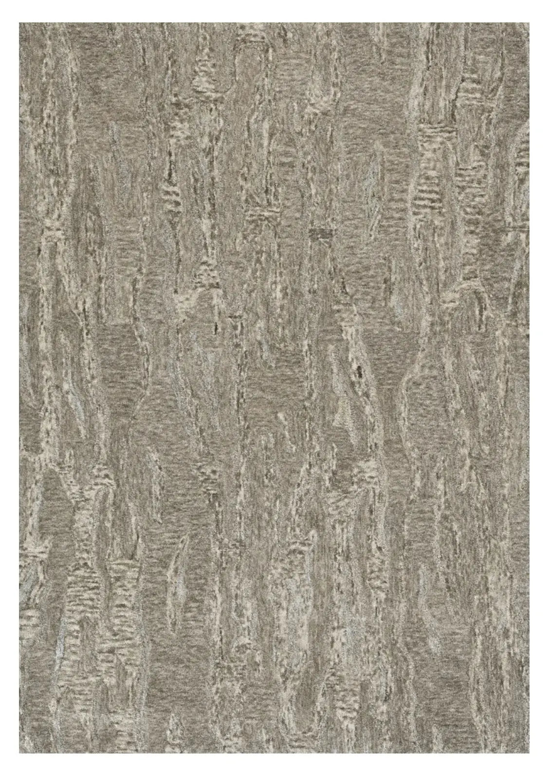 5' X 7' Sand Plain Wool Indoor Area Rug With Viscose Highlights - Homeroots - Flyclothing LLC