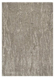 5' X 7' Sand Plain Wool Indoor Area Rug With Viscose Highlights - Homeroots