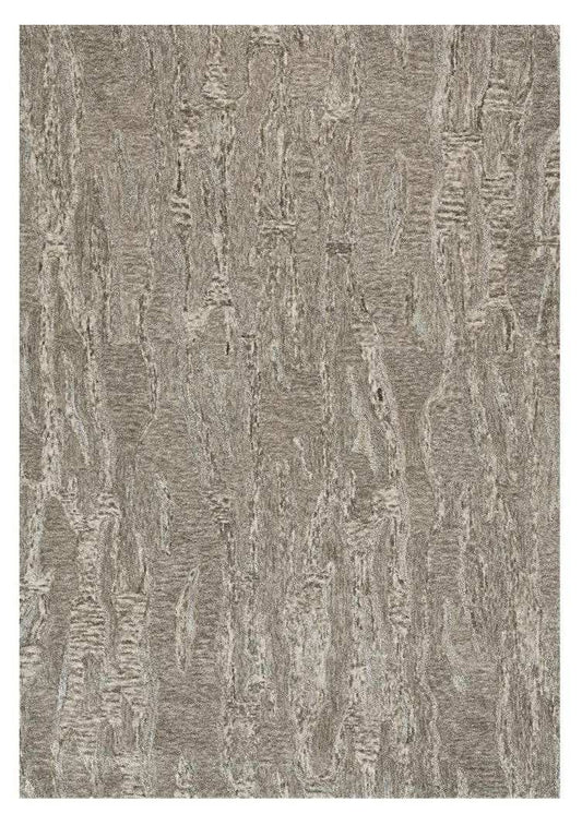 8' X 10' Sand Hand Tufted Abstract Indoor Area Rug - Homeroots - Flyclothing LLC