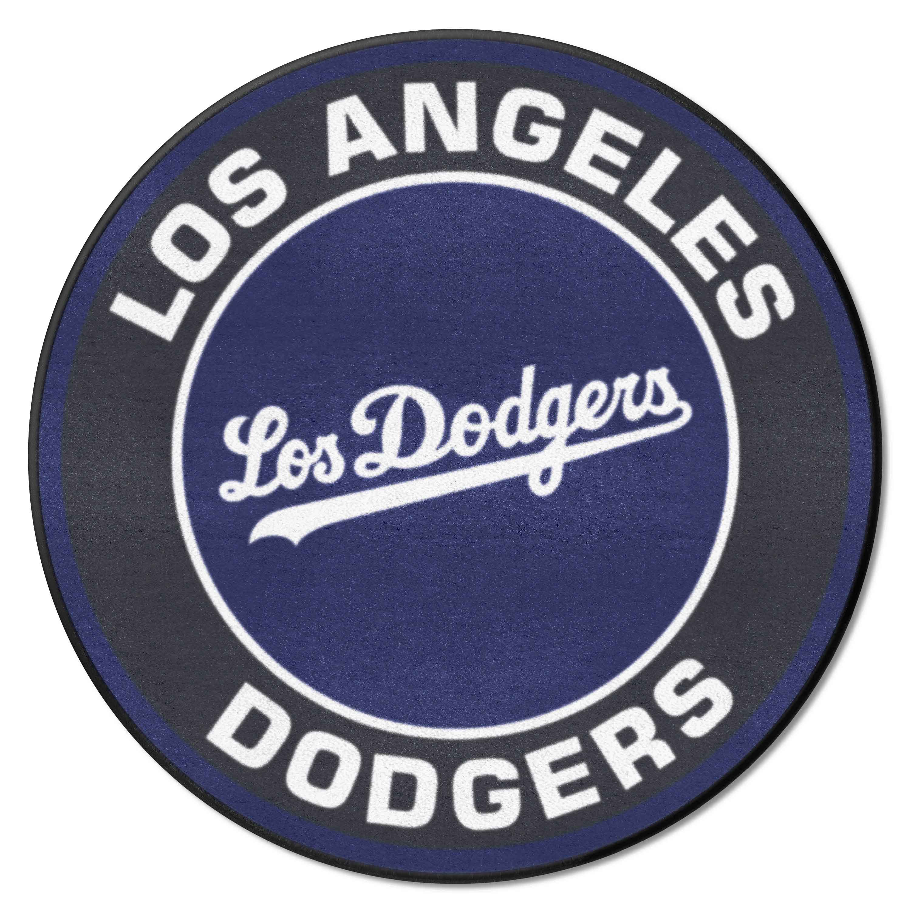 Los Angeles Dodgers Roundel Rug - 27in. Diameter - Los Angeles Dodgers