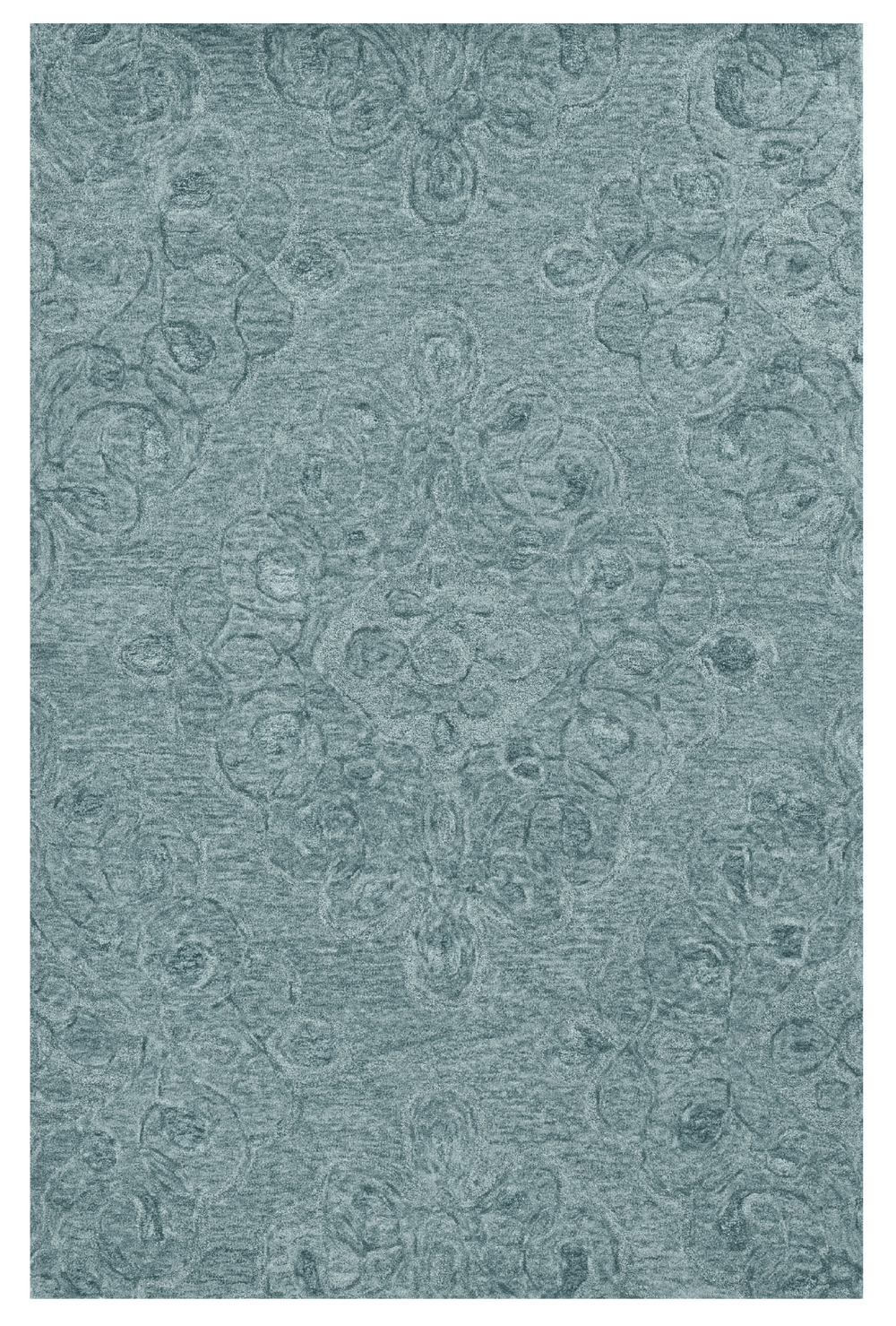 5' X 7' Seafoam Wool Hand Tufted Area Rug - Homeroots - Flyclothing LLC