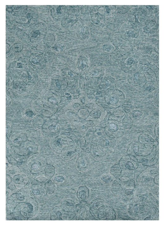 5' X 7' Seafoam Wool Hand Tufted Area Rug - Homeroots - Flyclothing LLC