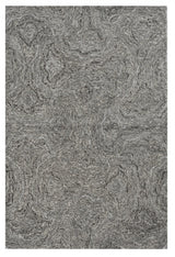 3' X 5' Grey Hand Tufted Abstract Indoor Area Rug - Homeroots - Flyclothing LLC