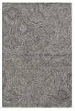 3' X 5' Grey Hand Tufted Abstract Indoor Area Rug - Homeroots