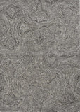 5' X 7' Grey Hand Tufted Abstract Indoor Area Rug - Homeroots - Flyclothing LLC