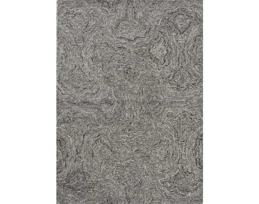 102 X 138 Grey Wool Or Viscose Rug - Homeroots - Flyclothing LLC