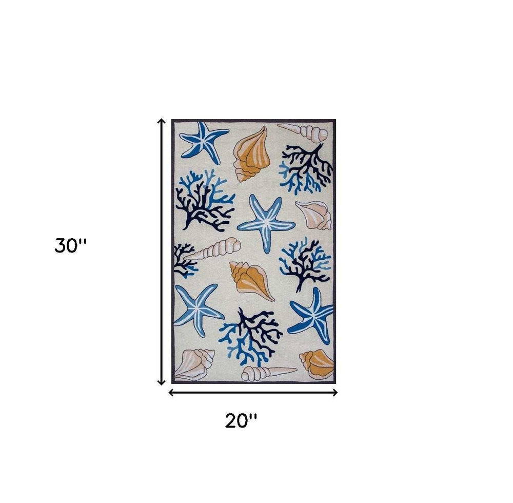 2' X 3' Ivory Hand Tufted Area Rug - Homeroots - Flyclothing LLC