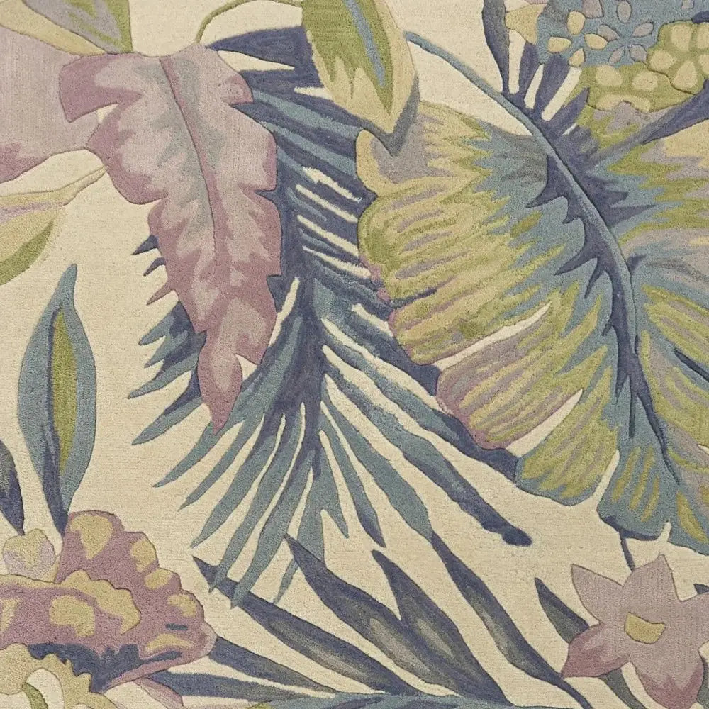 102 X 138 Pastel Wool Rug - Homeroots - Flyclothing LLC