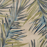 4' X 6' Ivory Hand Tufted Tropical Palms Indoor Area Rug - Homeroots