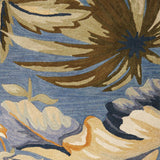 102 X 138 Blue Wool Rug