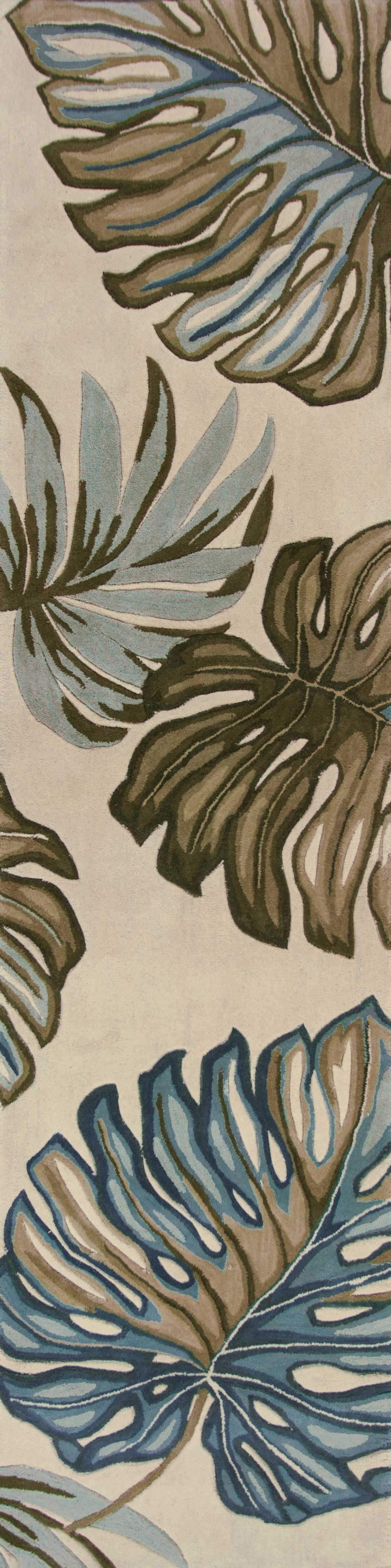 63 X 99 Ivory Wool Rug - Homeroots - Flyclothing LLC