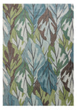 8' X 11' Blue Area Rug - Homeroots