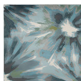 3' X 5' Teal Floral Area Rug - Homeroots - Flyclothing LLC