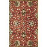 3' X 5' Sienna Medallion Vines Wool Rug - Homeroots - Flyclothing LLC