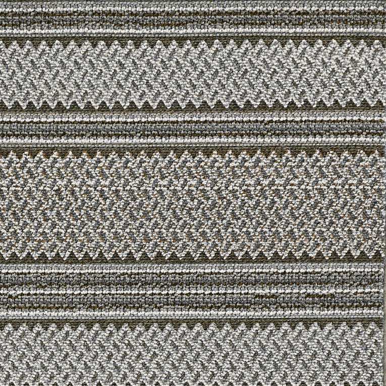 4' X 6' Gray Striped Area Rug - Homeroots - Flyclothing LLC