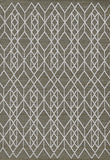 4' X 6' Gray Southwestern Indoor Outdoor Area Rug - Homeroots - Flyclothing LLC