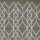 8' X 10' Gray Geometric Indoor Outdoor Area Rug - Homeroots