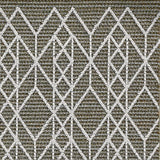 10' X 13' Gray Geometric Indoor Outdoor Area Rug - Homeroots