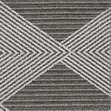 3' X 8' Gray Geometric Indoor Outdoor Area Rug - Homeroots - Flyclothing LLC