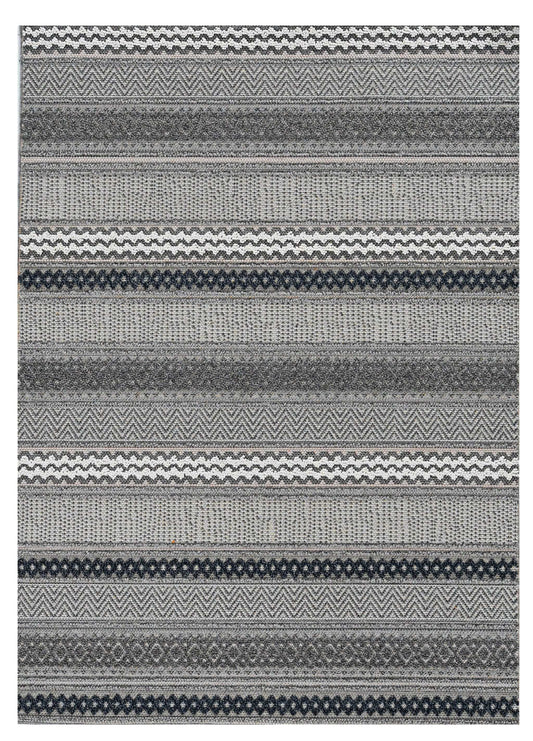 4' X 6' Taupe Striped Area Rug - Homeroots - Flyclothing LLC