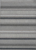 5' X 8' Taupe Geometric Area Rug - Homeroots - Flyclothing LLC