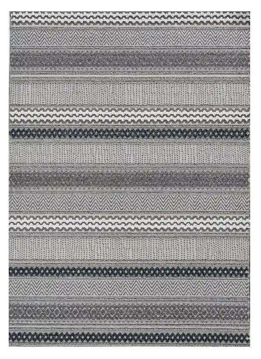 8' X 10' Taupe Striped Area Rug - Homeroots - Flyclothing LLC
