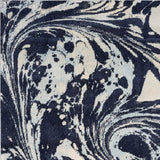 7' X 10' Blue Machine Woven Abstract Indoor Area Rug - Homeroots - Flyclothing LLC