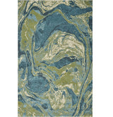 3' X 5' Multicoloured Abstract Shag Area Rug - Homeroots - Flyclothing LLC