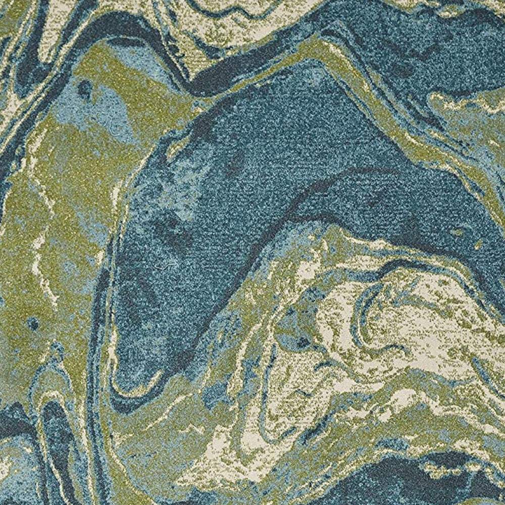 3' X 5' Multicoloured Abstract Shag Area Rug - Homeroots - Flyclothing LLC
