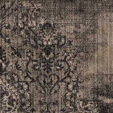 8' Blue Machine Woven Vintage Traditional Indoor Runner Rug - Homeroots