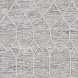 3' X 5' Ivory Geometric Area Rug - Homeroots - Flyclothing LLC