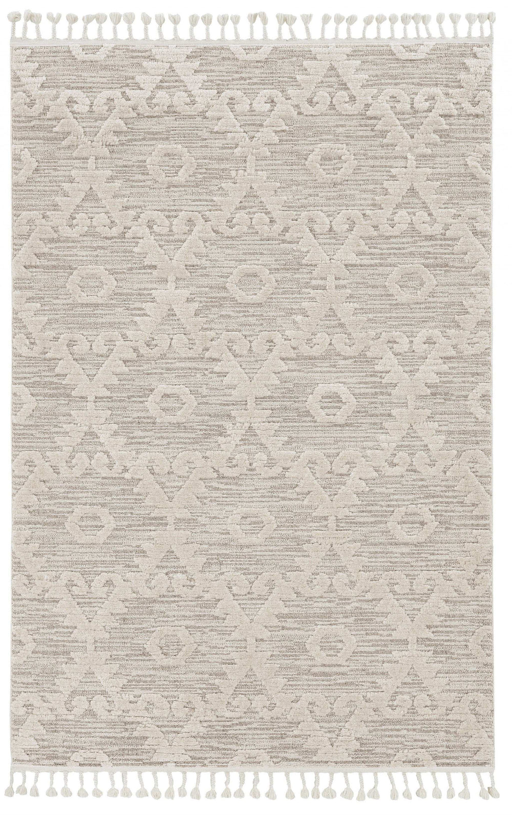 12' X 15' Ivory Beige Area Rug - Homeroots - Flyclothing LLC