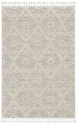 8' X 11' Ivory Beige Diamond Area Rug - Homeroots - Flyclothing LLC