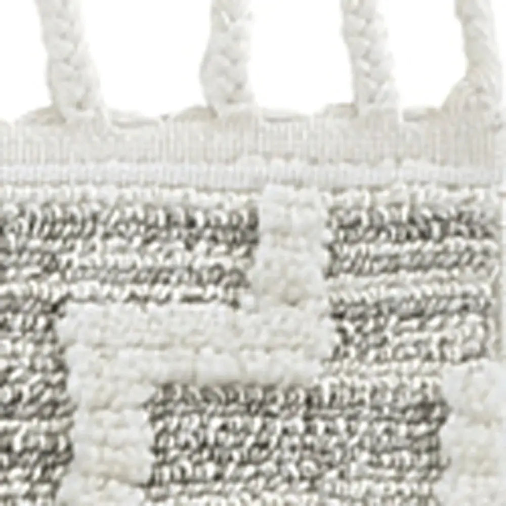 105 X 156 Ivory Grey Polyester Rug - Homeroots - Flyclothing LLC