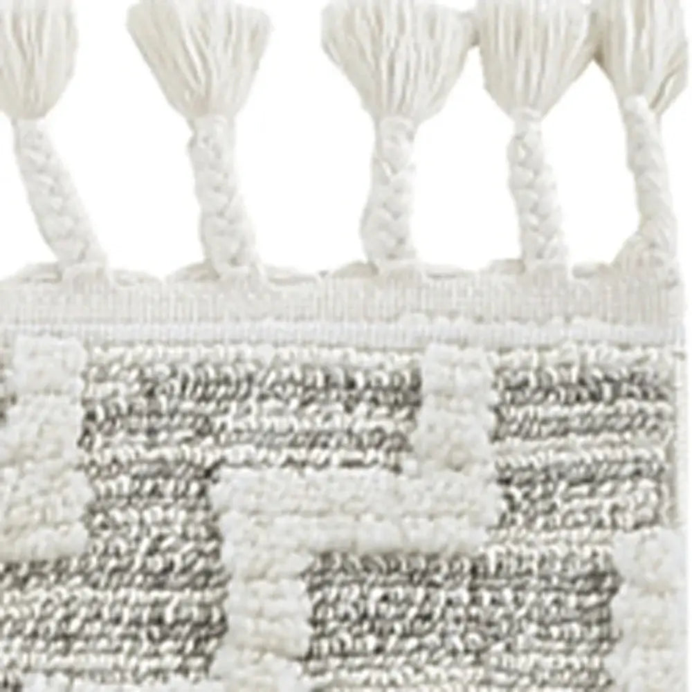 105 X 156 Ivory Grey Polyester Rug - Homeroots - Flyclothing LLC