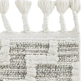 105 X 156 Ivory Grey Polyester Rug - Homeroots - Flyclothing LLC