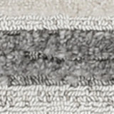8' Runner Gray and Ivory Abstract Area Rug - Homeroots - Flyclothing LLC