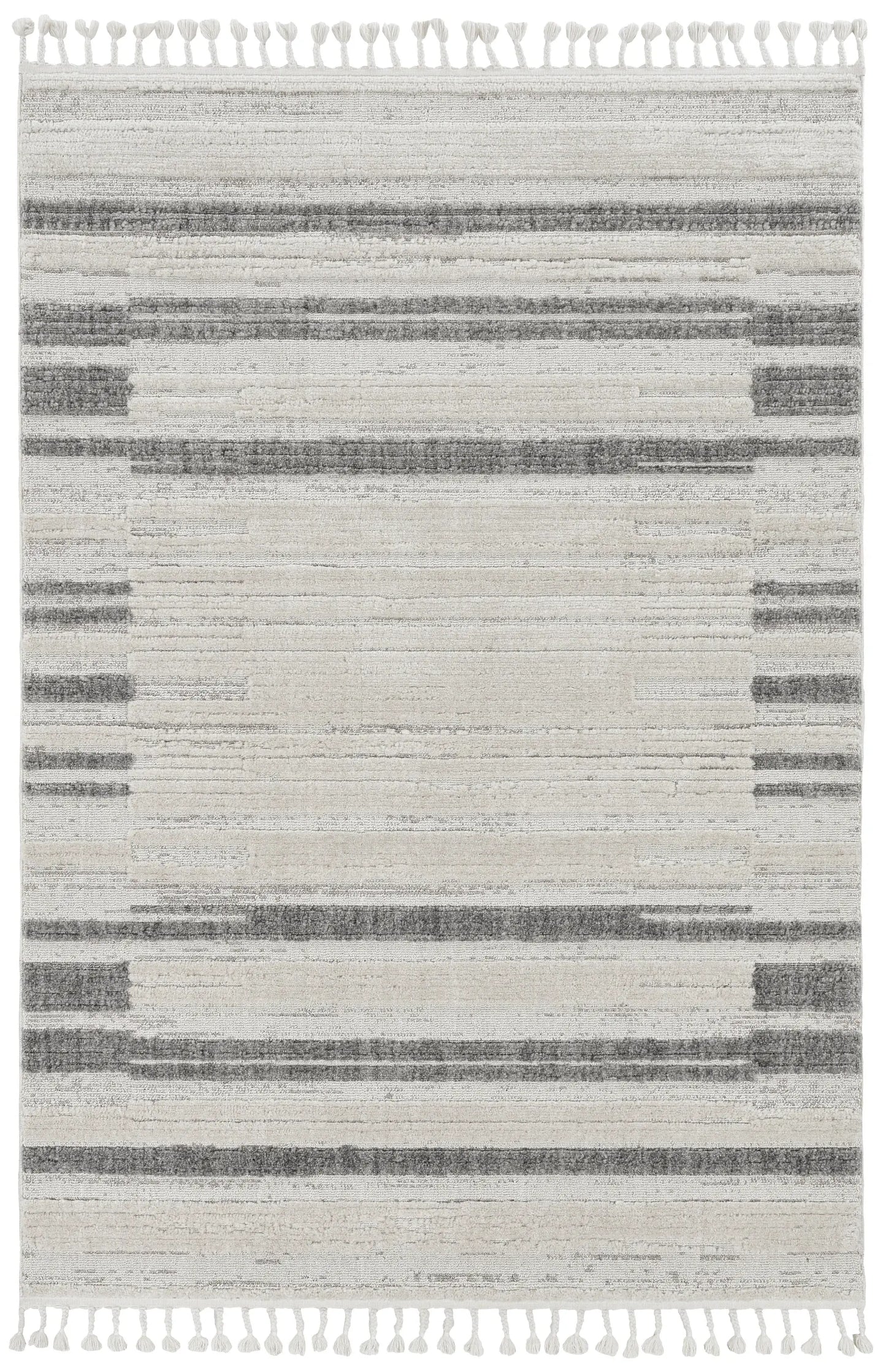 3' X 5' Ivory Abstract Area Rug - Homeroots - Flyclothing LLC