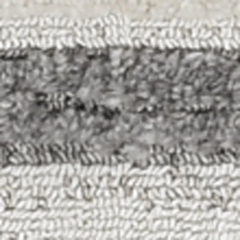 5' X 8' Gray and Ivory Abstract Area Rug - Homeroots - Flyclothing LLC
