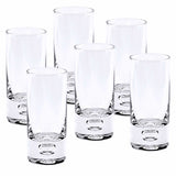 Mouth Blown Crystal 6 Pc Shot Or Vodka Glass Set  3 Oz - Homeroots