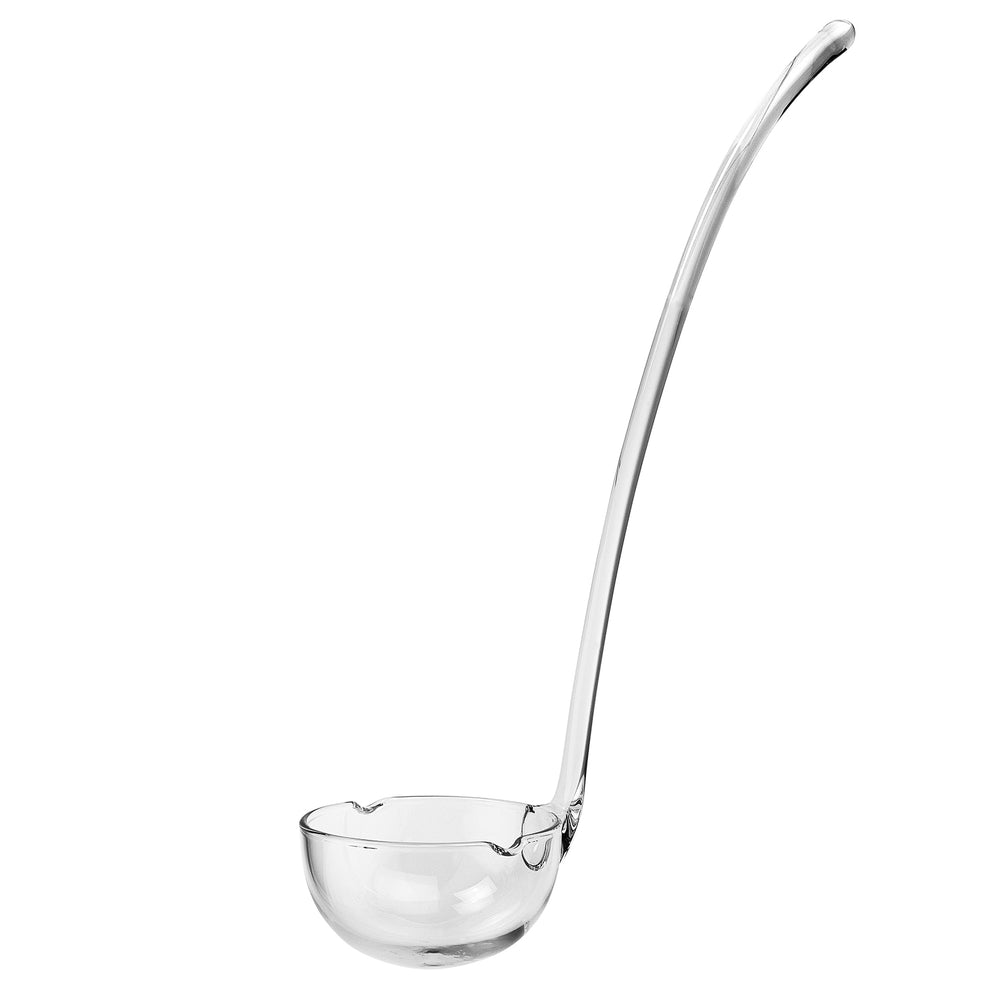 Mouth Blown Lead Free Crystal Gravy Dressing Or Punch Ladle - Homeroots