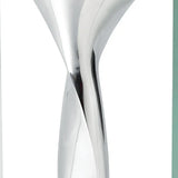 14 Mouth Blown Crystal Non Tarnish Aluminum And Glass Vase - Homeroots - Flyclothing LLC