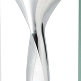 14 Mouth Blown Crystal Non Tarnish Aluminum And Glass Vase - Homeroots - Flyclothing LLC