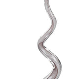 20" Clear and Brown Murano Glass Modern Abstract Tabletop Sculpture - Homeroots - Flyclothing LLC