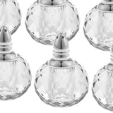 Individual Silver Crystal Zendra Design Salt And Peppers Gift Boxed 6 Pc Set - Homeroots - Flyclothing LLC